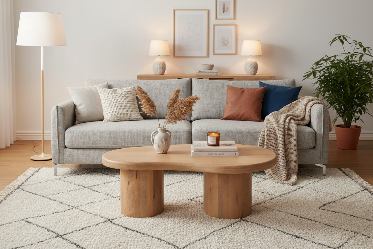 Austin Solid Wood Coffee Table