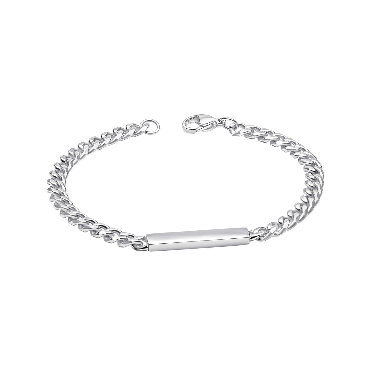 Fred Bennett Chain Bracelet with Engravable Bar