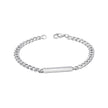 Fred Bennett Chain Bracelet with Engravable Bar