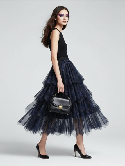 CARNEGIE HILL Women's Skirt VOGUE Collection BYMANYC ® New York