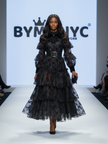 Long Black Party Dress LITTLE ITALY: Prêt-à-Porter Line BYMANYC ® New York-0