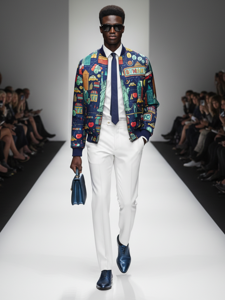 Men's MIDTOWN Bomber Jacket BYMANYC ® New York