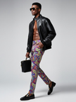 Men's Vegan Leather Bomber Jacket SOHO LEATHER NYFW New Colecction BYMANYC ® New York-2
