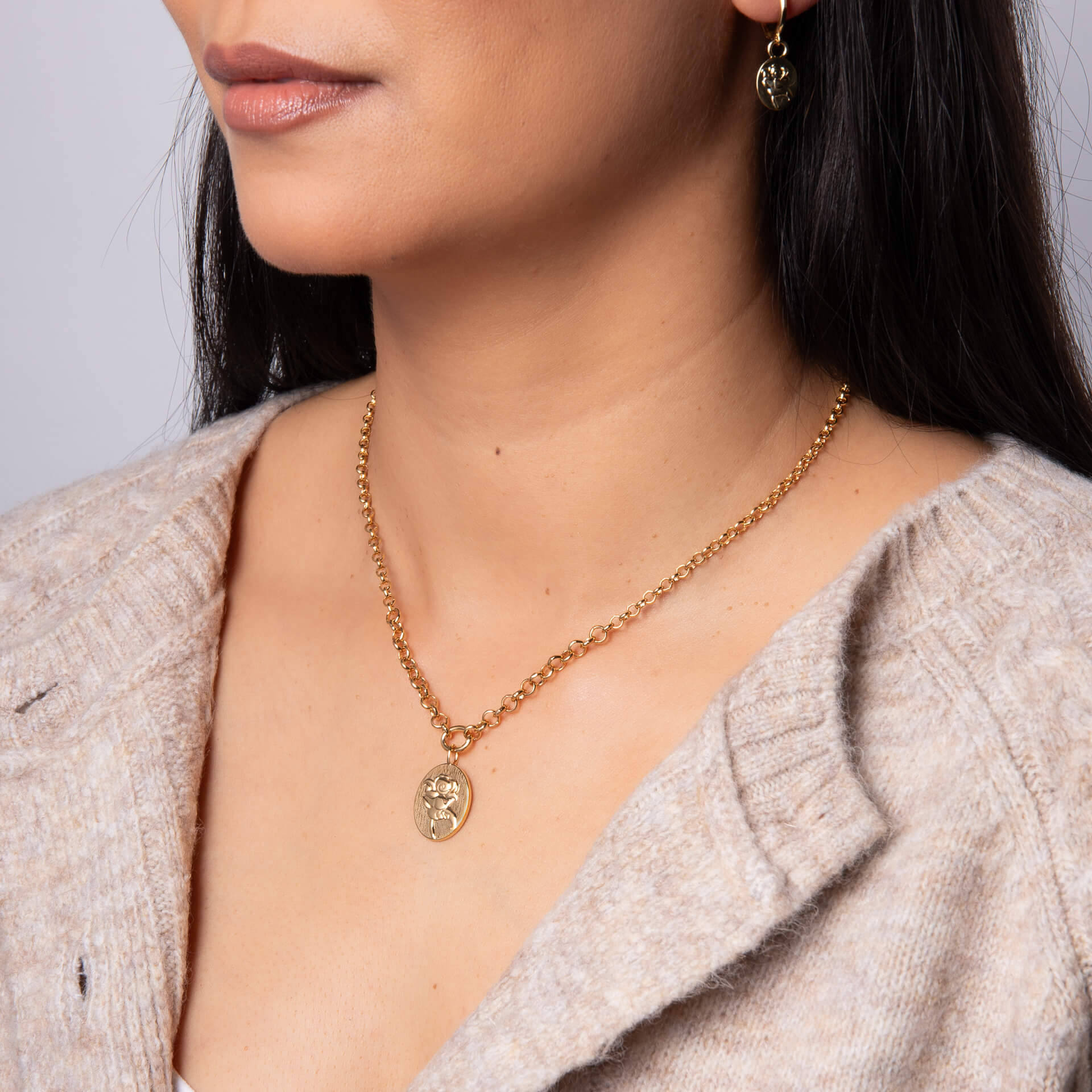 Laura Ashley Fashion Baythorne Roses Necklace-1