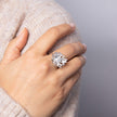 Laura Ashley Fashion Redford Vine Flower Ring