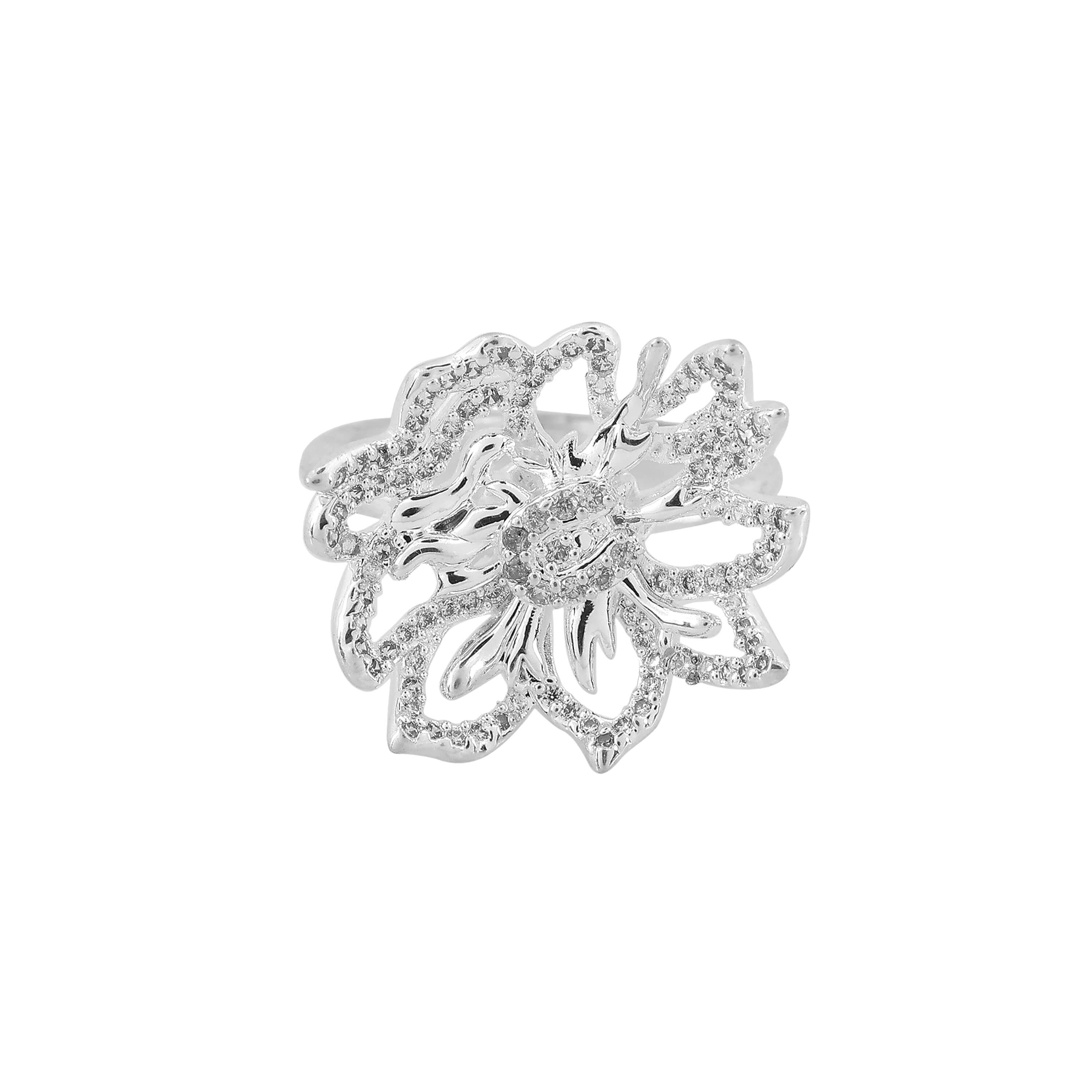 Laura Ashley Fashion Redford Vine Flower Ring