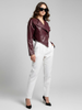 Women's Cropped Vegan Leather Jacket HARLEM COUTURE BYMANYC ® New York-0