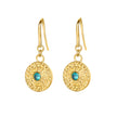 Laura Ashley Fashion Leaf Border Earrings