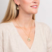 Laura Ashley Fashion Leaf Border Necklace