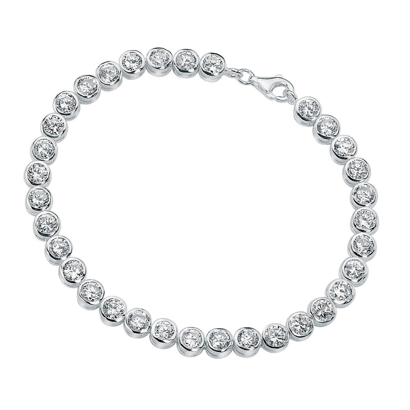 Beginnings Tennis Bracelet with Cubic Zirconia