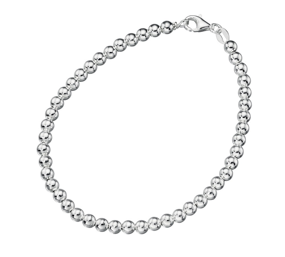 Beginnings Ball Chain Bracelet 19cm Silver