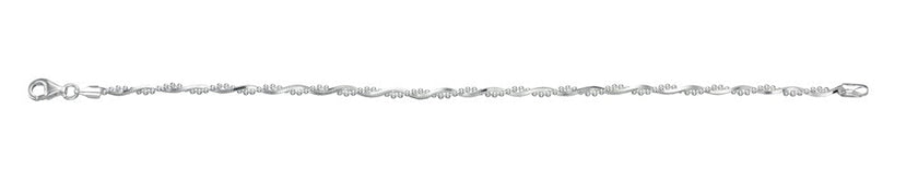 Beginnings Twisted Chain Bracelet Sterling Silver 925