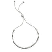 Beginnings Polished Ball Adjustable Toggle Bracelet Sterling Silver 925