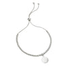 Beginnings Toggle Bracelet with Disc Sterling Silver
