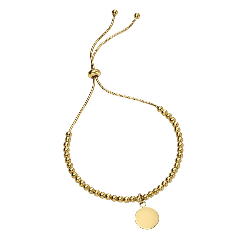 Beginnings Toggle Bracelet with Disc Sterling Silver