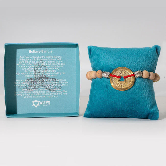 Tri Hita Karana Bangle Bracelet - Believe