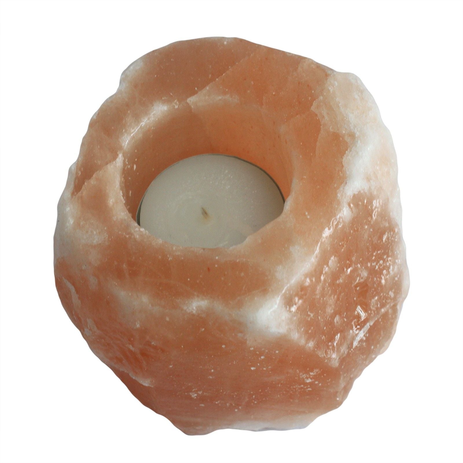 Quality Natural Himalayan  Salt High Energy! Candle Holder