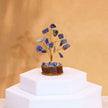 Mini Gemstone Tree On Wood Base - Sodalite (15 stones)