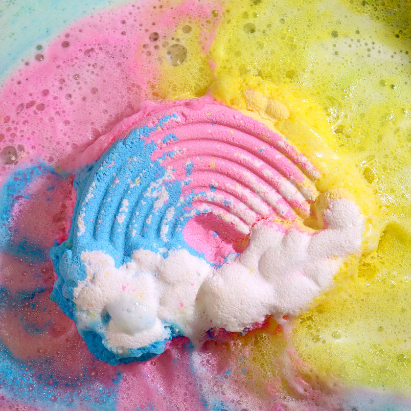 Cloud Bathbomb - Mango Foaming Solution 95g [Free UK Delivery]