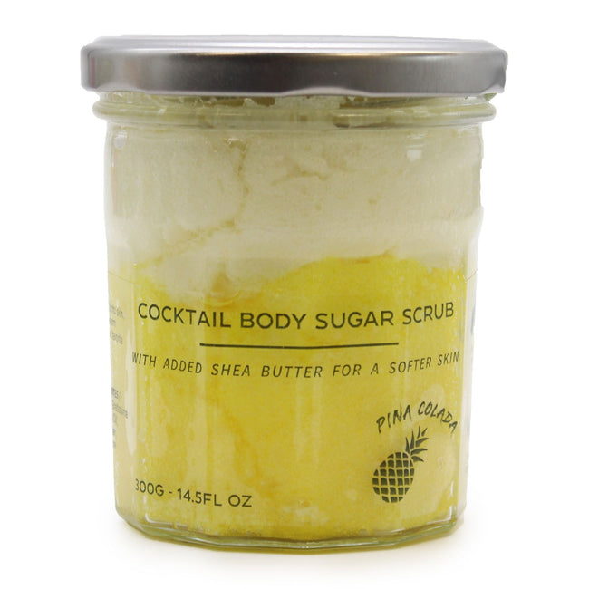 Fragranced Sugar Body Scrub - Pinacolada 300g [Free UK delivery]