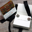925 Silver & 18 K Gold Tribal Drop Earring's Bali Jewellery