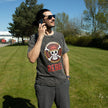 Nomad Sari Stonewashed Cotton T-Shirt - Rebel - Charcoal - Small