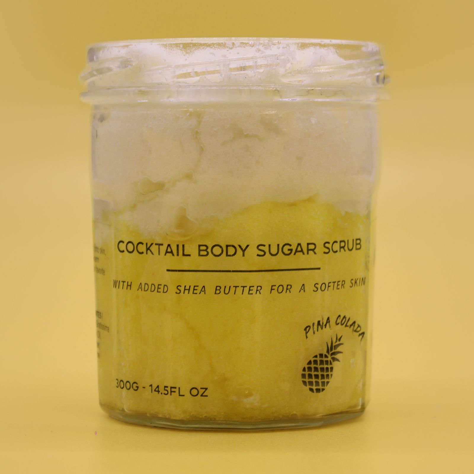 Fragranced Sugar Body Scrub - Pinacolada 300g [Free UK delivery]