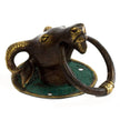 Antique Style Art Deco Brass Door Knocker - Rams Head