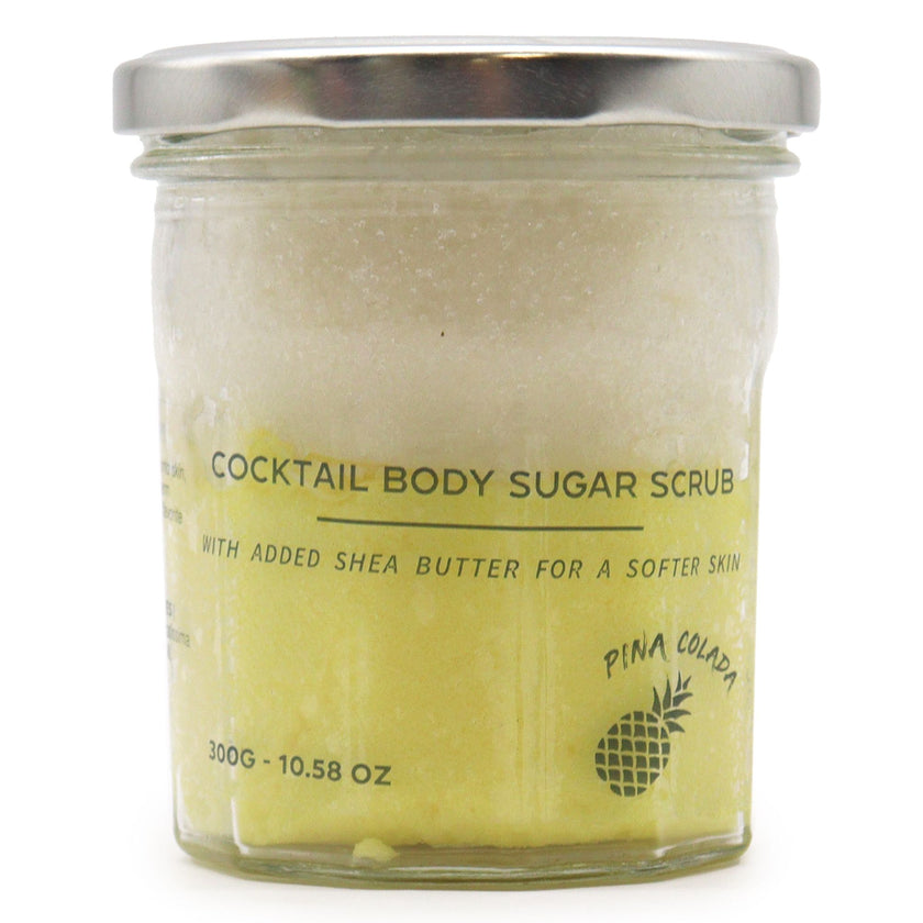 Fragranced Sugar Body Scrub - Pinacolada 300g [Free UK delivery]