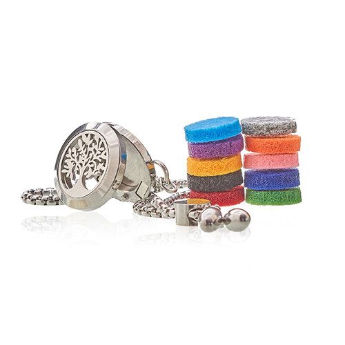 Aromatherapy Energy Jewellery Chain Bracelet - Tree of Life - 20mm[UK delivery