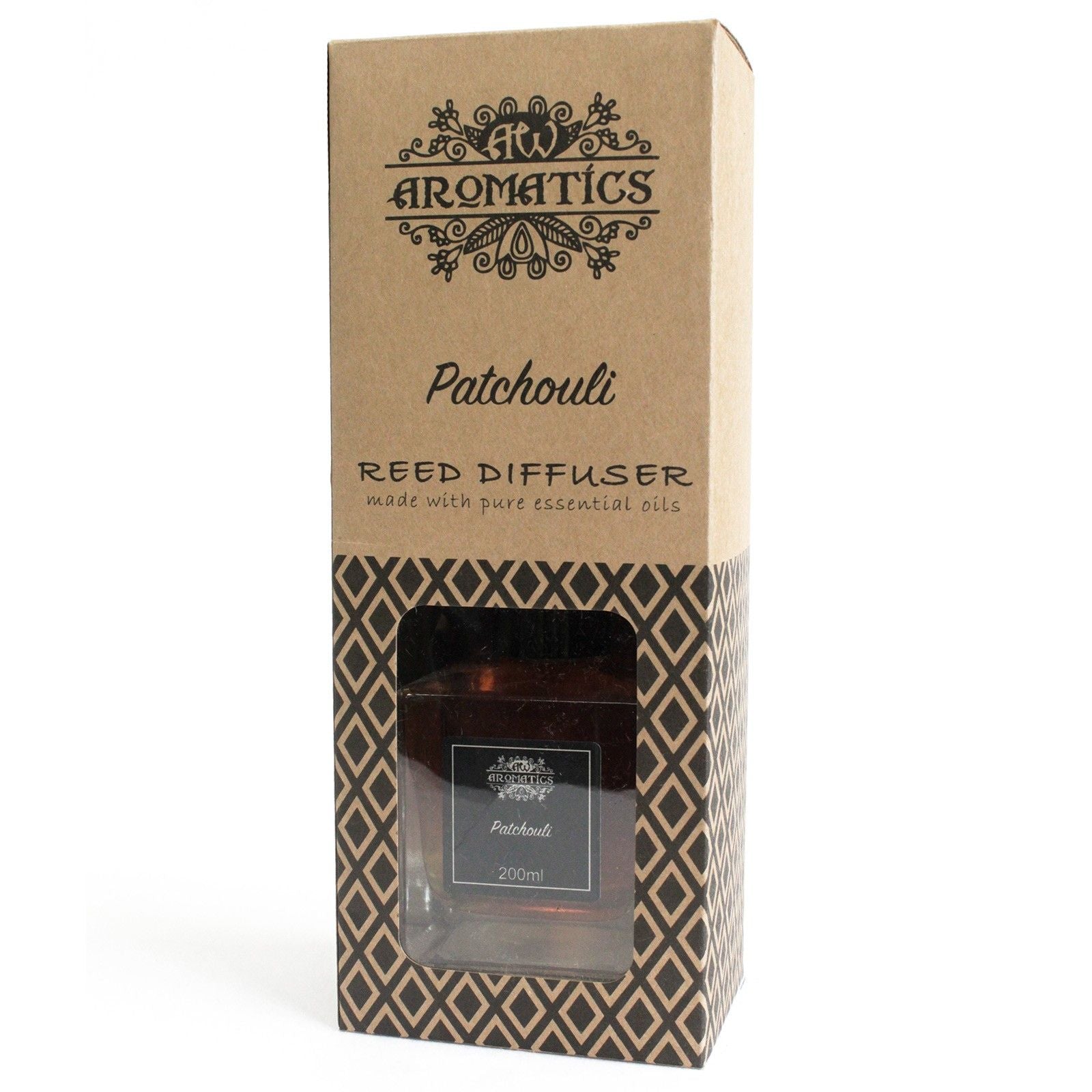 200 ml Patchouli Essential Oil Reed Diffuser