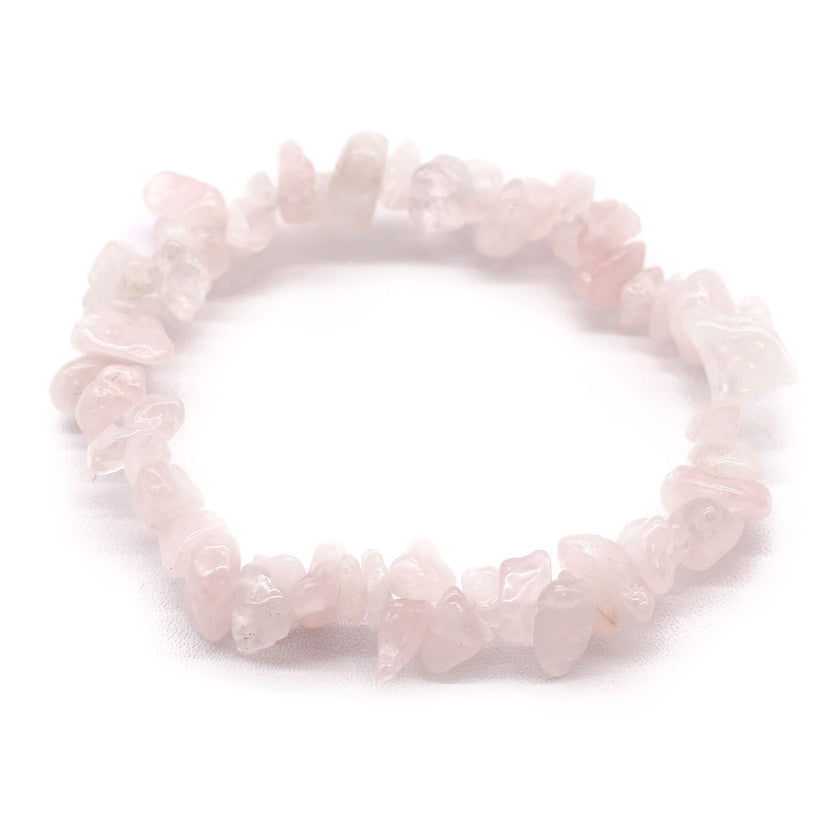 Rose Quartz Gem Bracelet Bath Bomb Relaxing Set [ Free UK Delivery]