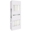 Taper Candle - White - 10 Pcs