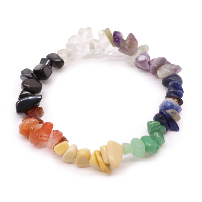 Bracelet - Energy Chakra Natural Stones [UK delivery only!]