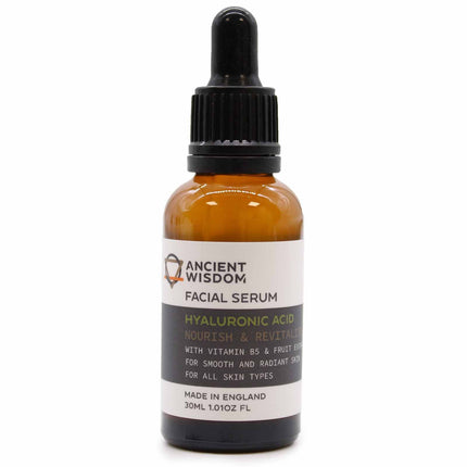Hyaluronic Acid Facial Serum With Vitamin B And Fruit Extracts