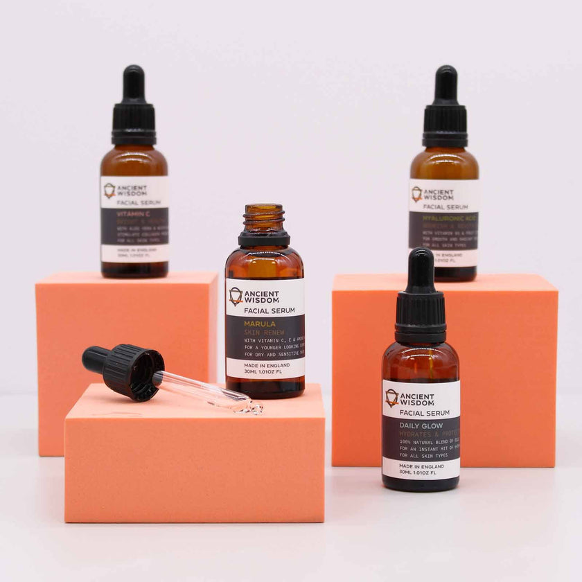 Hyaluronic Acid Facial Serum With Vitamin B And Fruit Extracts