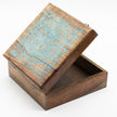 Extra Large Mango Wood Box  - Buddha Bodi Tree 25 mm