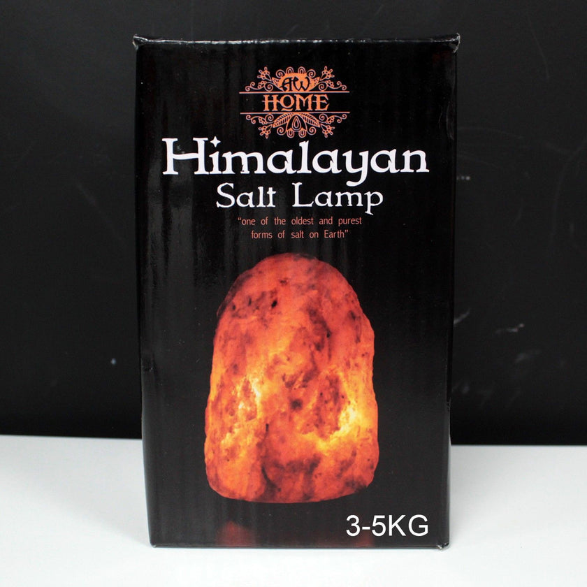 Quality Natural Himalayan  Salt Lamp - & Base apx 3-5kg