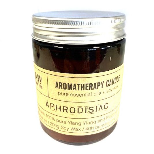 Aromatherapy Candle Natural Soy Wax  - Aphrodisiac