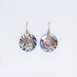 Shell & 925 Silver Earrings - Flowers - Abalone [UK delivery]