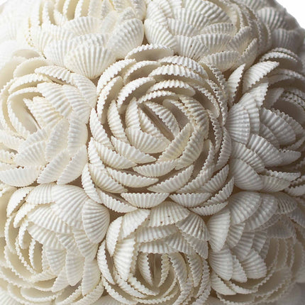 Boho Sea Shell Lamp - Rose Egg Oval - 15cm Gift [Free UK Delivery]