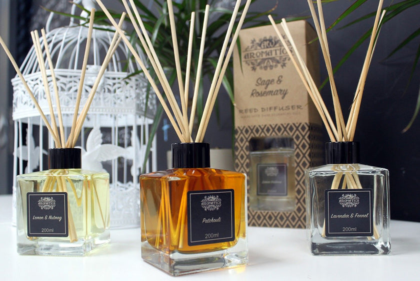 200 ml Patchouli Essential Oil Reed Diffuser