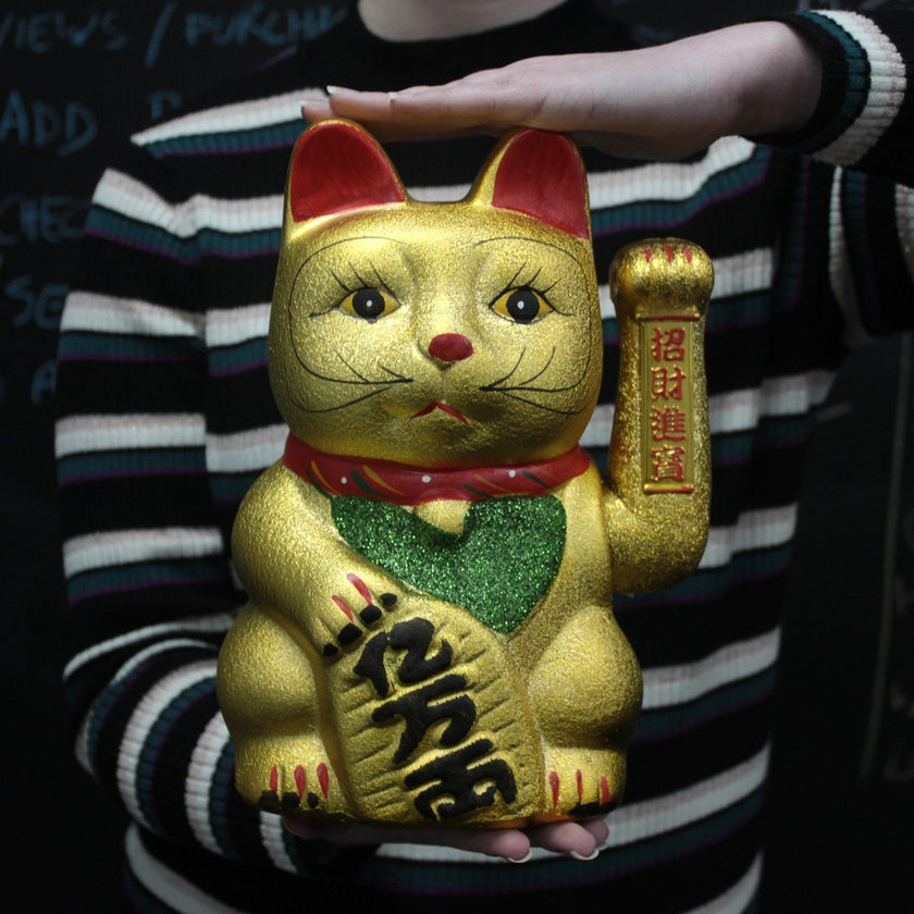 V.Large Lucky Money Cat 25.5 cm [Free UK Delivery]