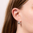Beginnings Plain Chunky Rope Hoop Earrings