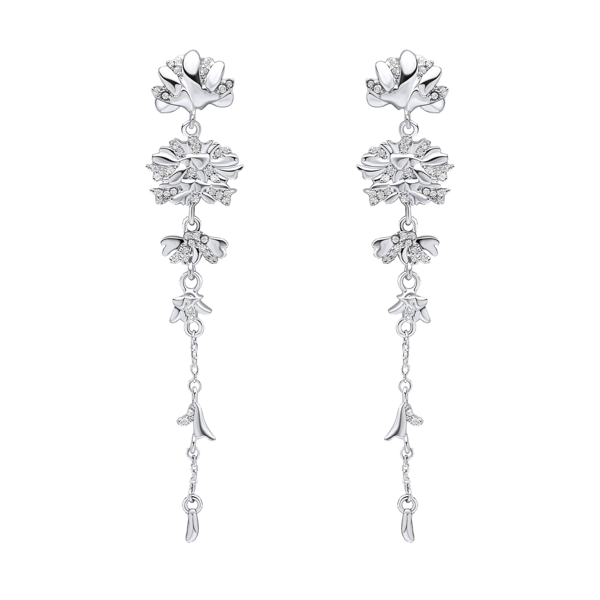 Laura Ashley Fashion Wild Meadow Statement Drop Earrings