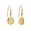 Laura Ashley Silver Farlington Flowers Hook Earrings