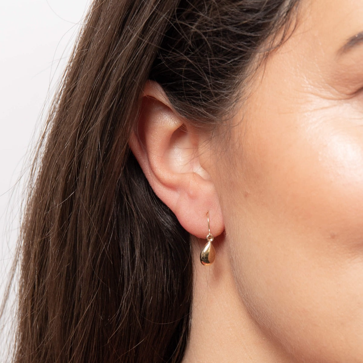 Elements Gold Teardrop Earrings-1