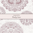 Laura Ashley Fashion Powley Lace Hoop Earrings