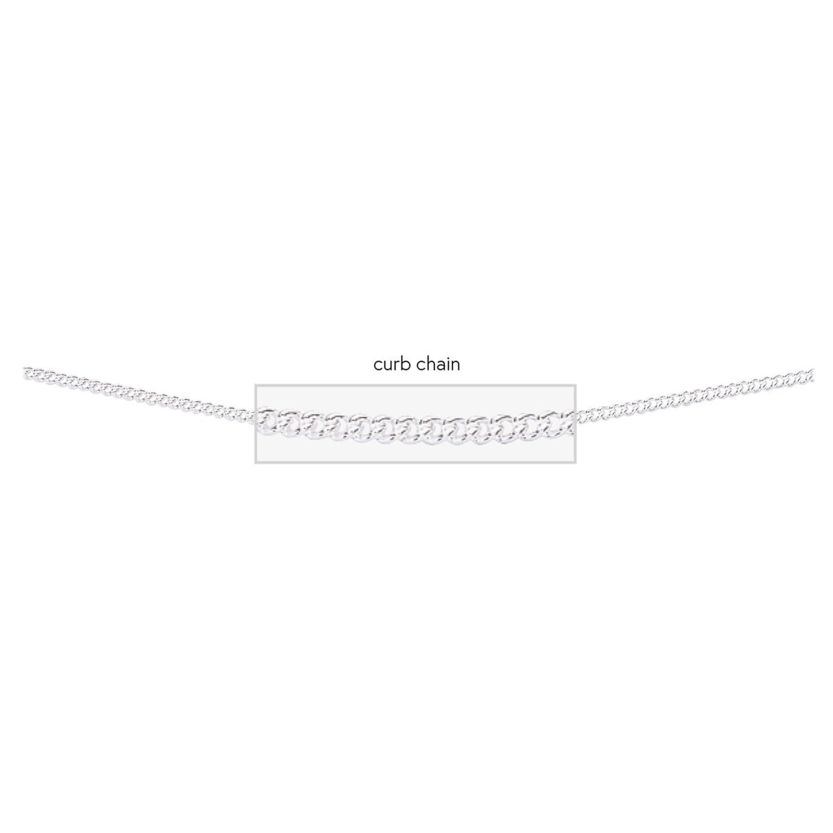 Beginnings Curb Chain Sterling Silver
