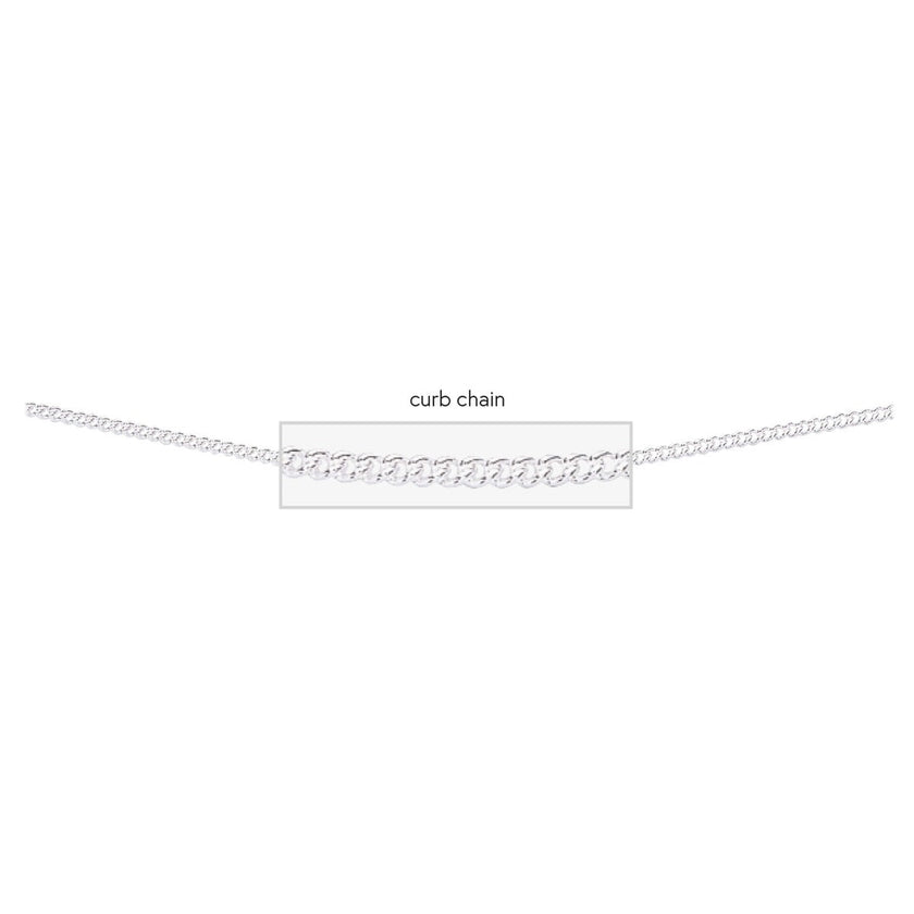 Beginnings Curb Chain Sterling Silver